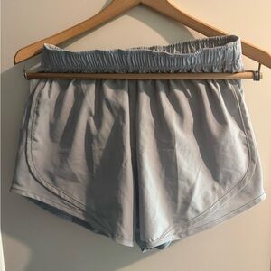 Nike Gray Athletic Shorts Lightweight Elastic Waist